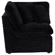 Collins Modular Corner Chair Black