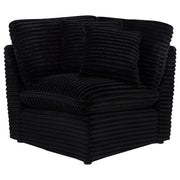 Collins Modular Corner Chair Black