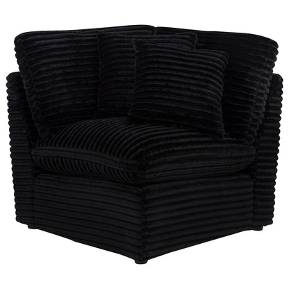 Collins Modular Corner Chair Black
