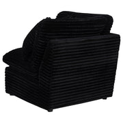 Collins Modular Corner Chair Black