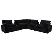 Collins 7-piece Modular Power Reclining Sectional Black