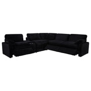 Collins 6-piece Modular Power Reclining Sectional Black