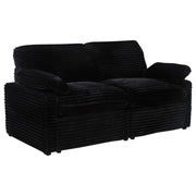 Collins Modular Power Loveseat Black