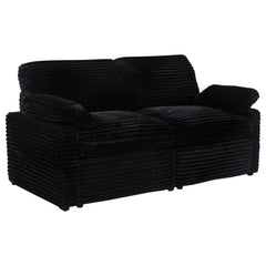 Collins Modular Power Loveseat Black