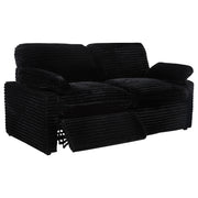 Collins Modular Power Loveseat Black