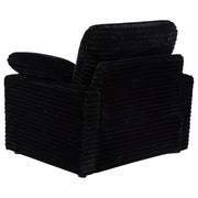 Collins Upholstered Power Recliner Chair Black