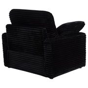 Collins Upholstered Power Recliner Chair Black