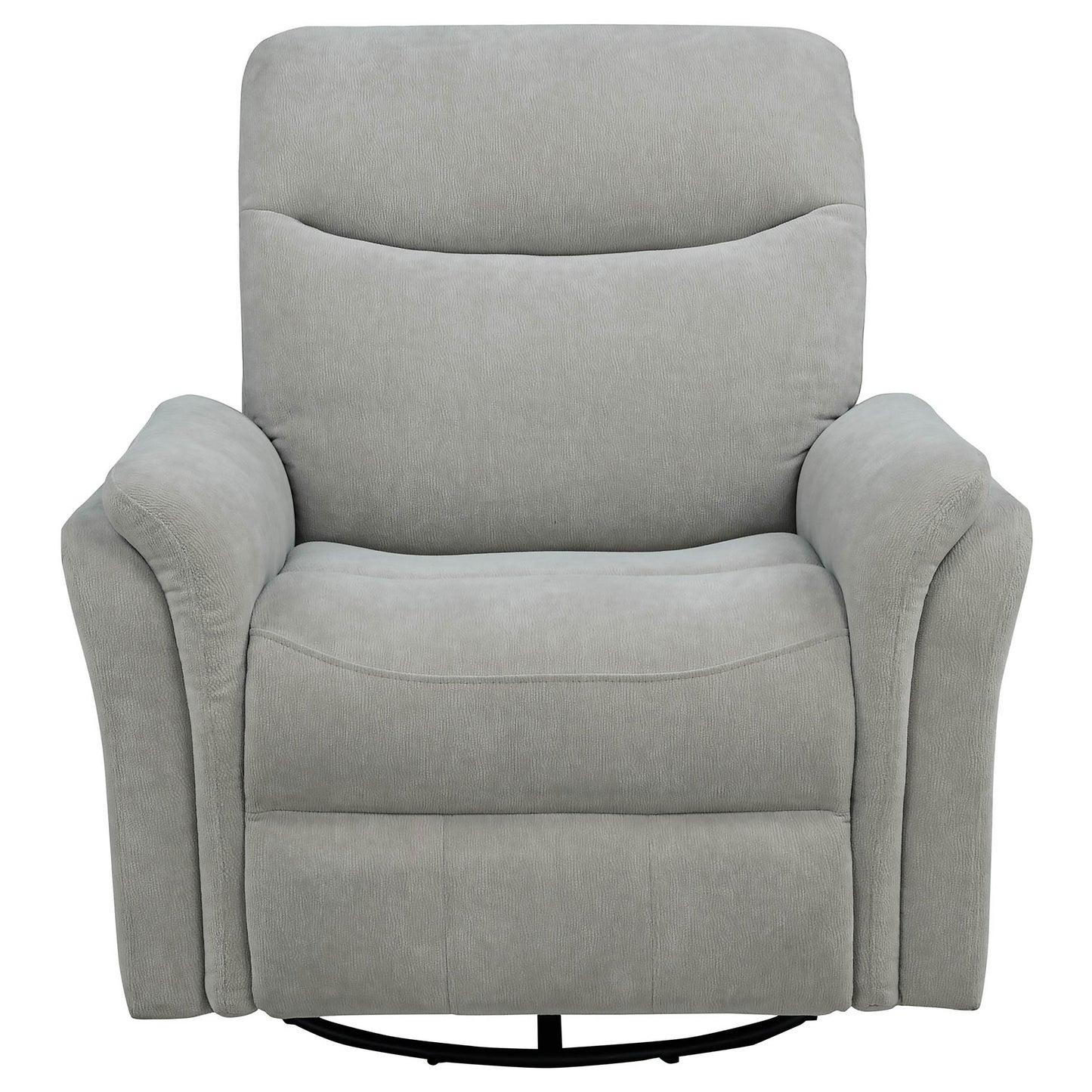 Adler Upholstered Power Swivel Glider Recliner