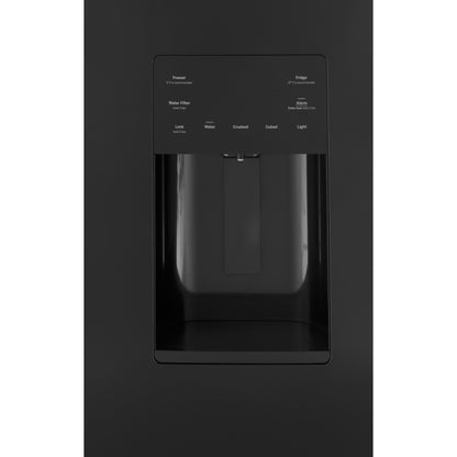 GE 36-inch, 25.6 cu. ft. French 3-Door Refrigerator GFE26JGMBB IMAGE 5