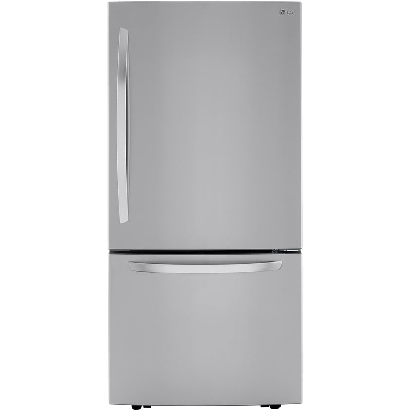 LG 33-inch, 26 cu. ft. Bottom Freezer Refrigerator with Door Cooling+ LRDCS2603S