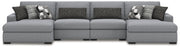 Bealton 4-Piece Sectional with Double Chaise