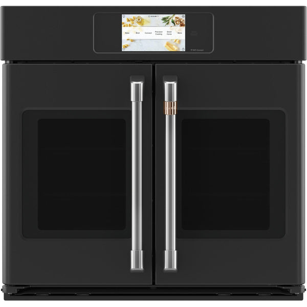 Café 30-inch, 5.0 cu.ft. Built-in Single Wall Oven with True European Convection with Direct Air CTS90FP3ND1