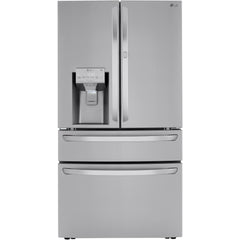  LG 23 cu. ft. Counter-Depth French 4-Door Refrigerator with Craft Ice™ Maker LRMDC2306S IMAGE 1