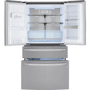  LG 23 cu. ft. Counter-Depth French 4-Door Refrigerator with Craft Ice™ Maker LRMDC2306S IMAGE 2