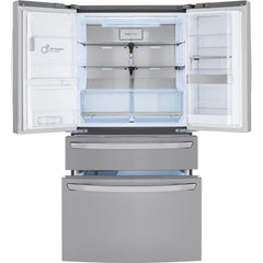  LG 23 cu. ft. Counter-Depth French 4-Door Refrigerator with Craft Ice™ Maker LRMDC2306S IMAGE 2