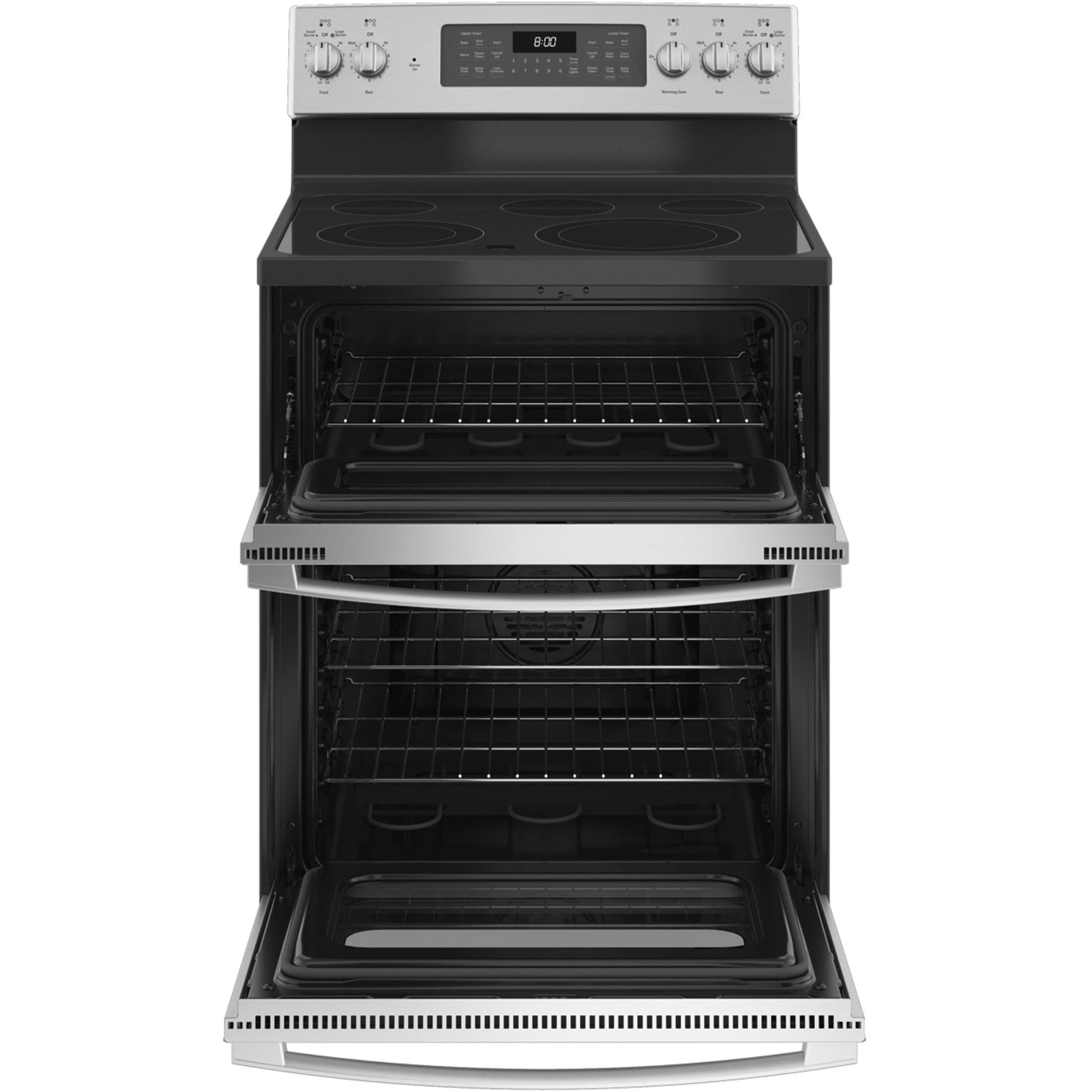 GE 30-inch Freestanding Electric Range with Convection Technology JBS86SPSS IMAGE 2