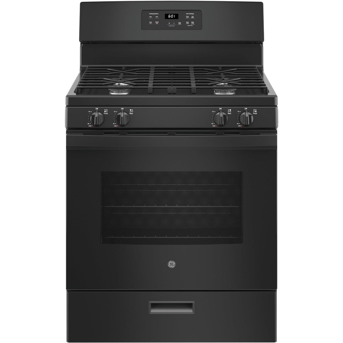  GE 30-inch Freestanding Gas Range with Precise Simmer Burner JGBS61DPBB IMAGE 1