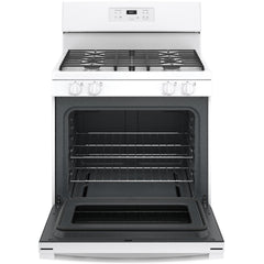  GE 30-inch Freestanding Gas Range with Precise Simmer Burner JGBS61DPWW IMAGE 2