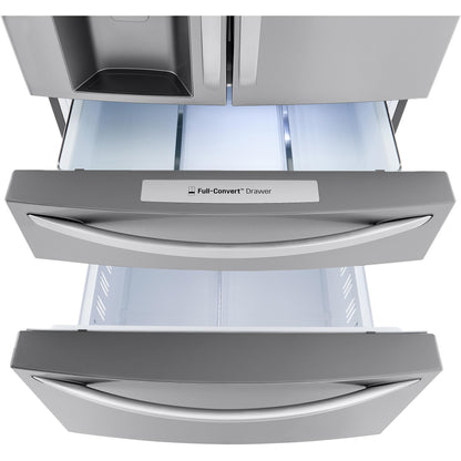 LG 30 cu. ft. French 4-Door Refrigerator with Craft Ice™ Maker LRMDS3006S IMAGE 3