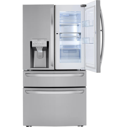 LG 30 cu. ft. French 4-Door Refrigerator with Craft Ice™ Maker LRMDS3006S IMAGE 4