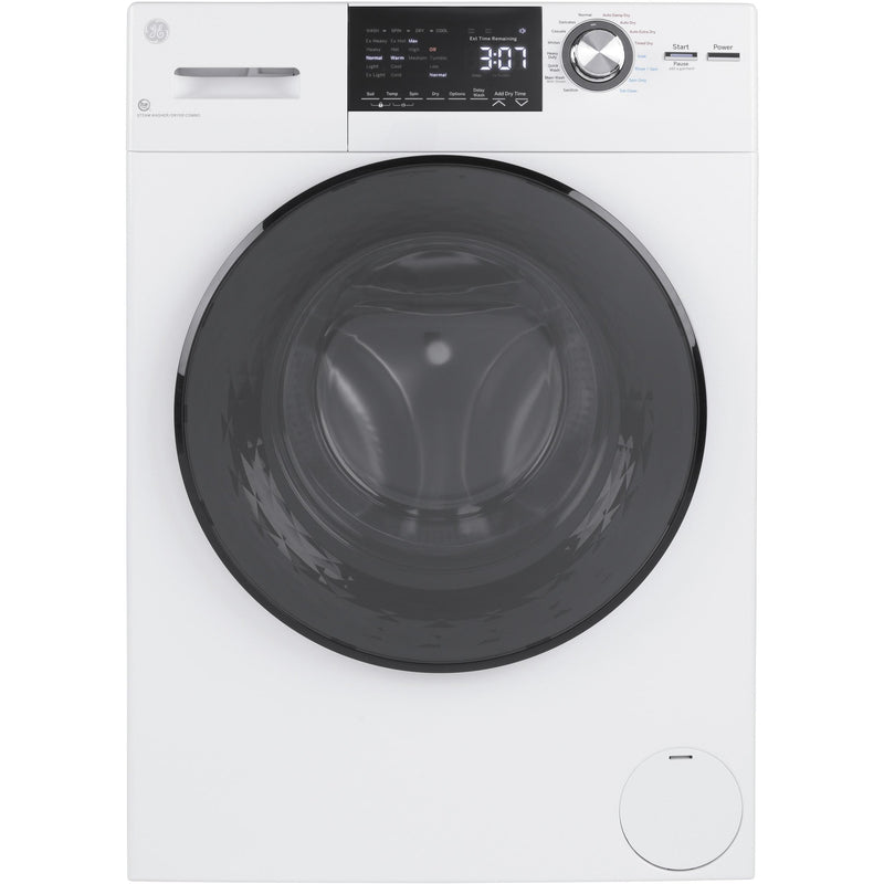 GE All-in-One Electric Laundry Center with Condenser GFQ14ESSNWW