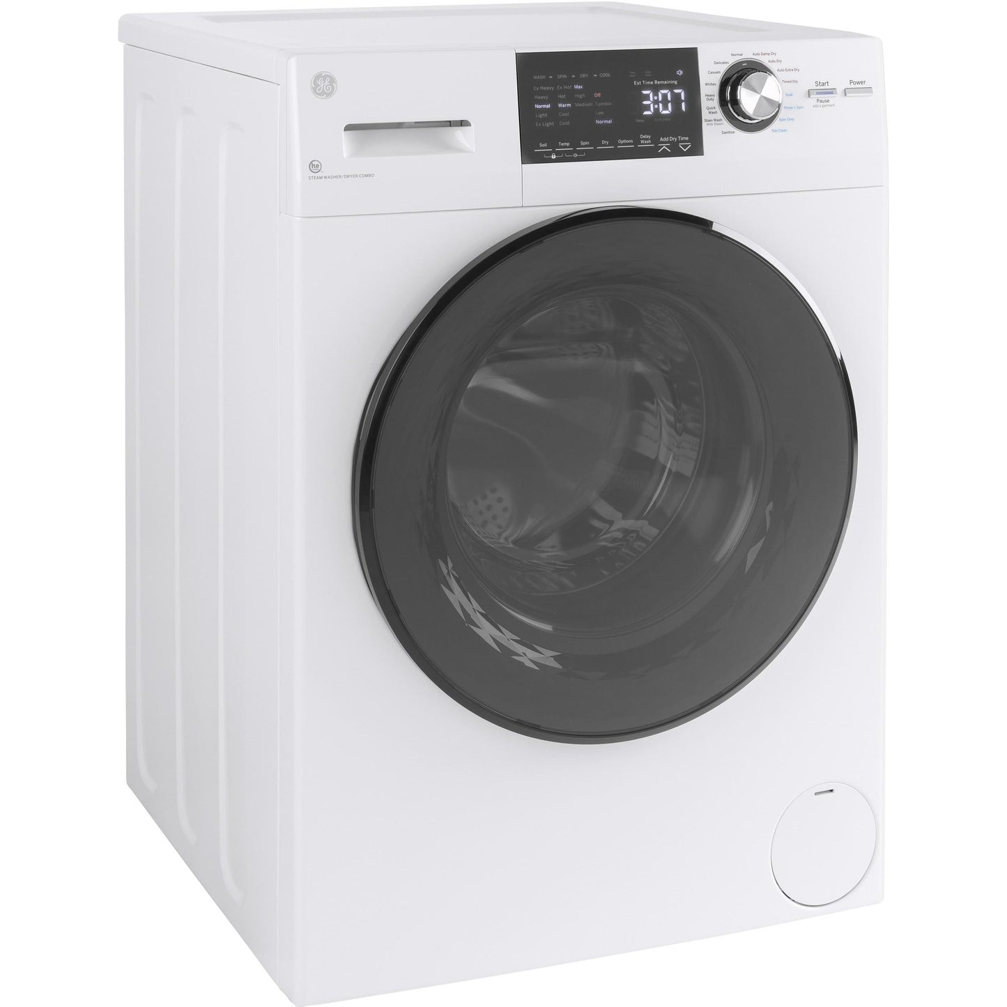  GE All-in-One Electric Laundry Center with Condenser GFQ14ESSNWW IMAGE 8