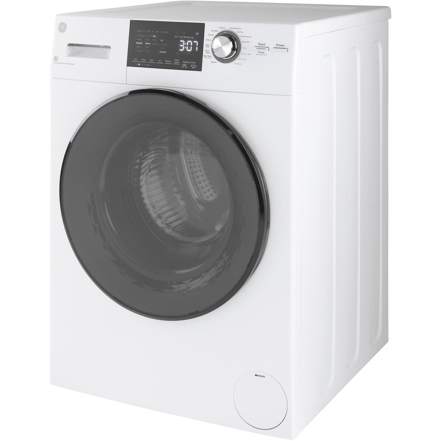  GE All-in-One Electric Laundry Center with Condenser GFQ14ESSNWW IMAGE 9