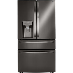  LG 30 cu. ft. French 4-Door Refrigerator with Craft Ice™ Maker LRMDS3006D IMAGE 1