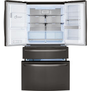  LG 30 cu. ft. French 4-Door Refrigerator with Craft Ice™ Maker LRMDS3006D IMAGE 2