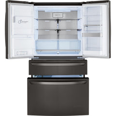  LG 30 cu. ft. French 4-Door Refrigerator with Craft Ice™ Maker LRMDS3006D IMAGE 2