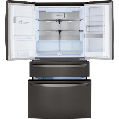 LG 30 cu. ft. French 4-Door Refrigerator with Craft Ice™ Maker LRMDS3006D IMAGE 2