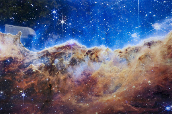 ''James Webb Carina Nebula I Rhinestones'' Tempered Glass