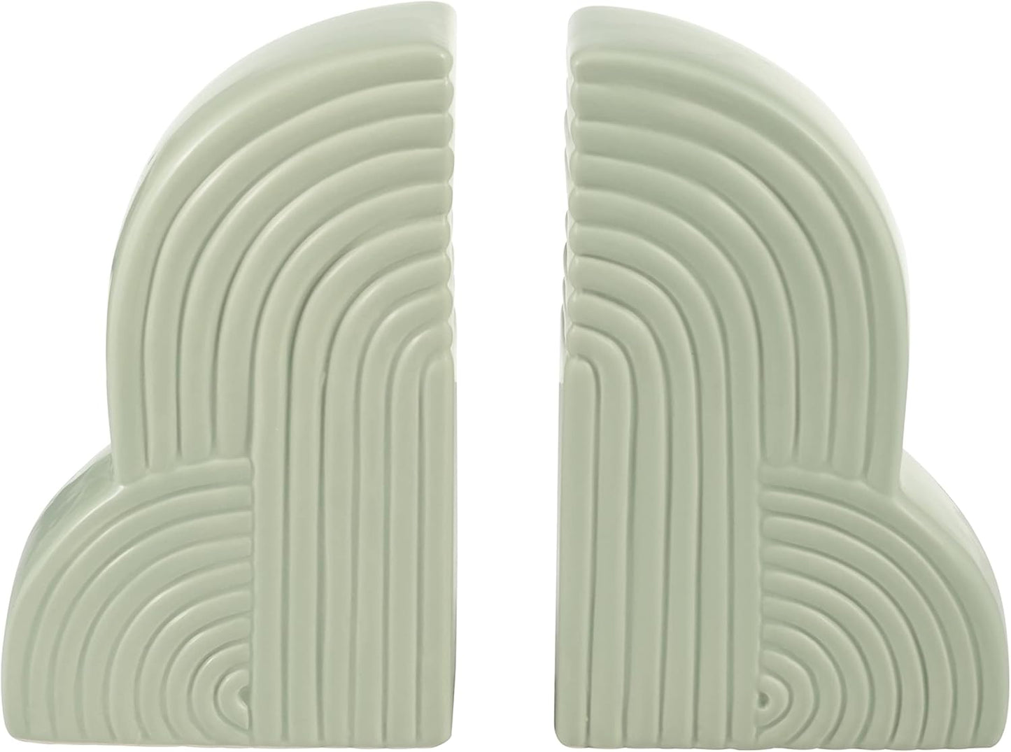 Ceramic Arch Bookends