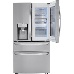  LG 23 cu. ft. Counter-Depth French 4-Door Refrigerator with InstaView™ Door-in-Door® LRMVC2306S IMAGE 3