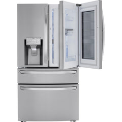  LG 23 cu. ft. Counter-Depth French 4-Door Refrigerator with InstaView™ Door-in-Door® LRMVC2306S IMAGE 4