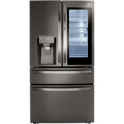 LG 23 cu. ft. Counter-Depth French 4-Door Refrigerator with InstaView™ Door-in-Door® LRMVC2306D IMAGE 2