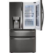  LG 23 cu. ft. Counter-Depth French 4-Door Refrigerator with InstaView™ Door-in-Door® LRMVC2306D IMAGE 3