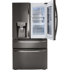  LG 23 cu. ft. Counter-Depth French 4-Door Refrigerator with InstaView™ Door-in-Door® LRMVC2306D IMAGE 3