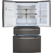  LG 23 cu. ft. Counter-Depth French 4-Door Refrigerator with InstaView™ Door-in-Door® LRMVC2306D IMAGE 5