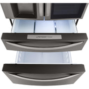  LG 23 cu. ft. Counter-Depth French 4-Door Refrigerator with InstaView™ Door-in-Door® LRMVC2306D IMAGE 6