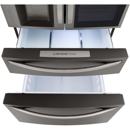 LG 23 cu. ft. Counter-Depth French 4-Door Refrigerator with InstaView™ Door-in-Door® LRMVC2306D IMAGE 6