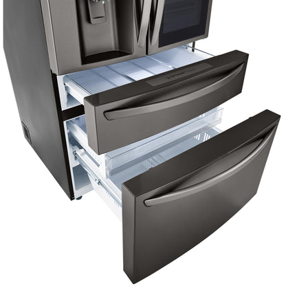 LG 23 cu. ft. Counter-Depth French 4-Door Refrigerator with InstaView™ Door-in-Door® LRMVC2306D IMAGE 7