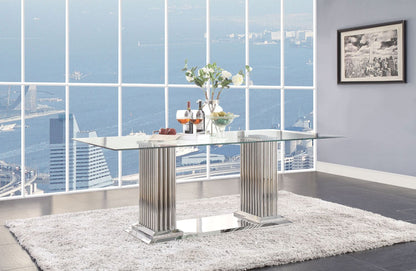 Cyrene Gianna 7PC Dining Set Package + FREE 2PC Accessories Set