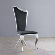 Silla auxiliar tapizada Cyrene de 43" de alto (juego de 2)