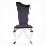 Silla auxiliar tapizada Cyrene de 43" de alto (juego de 2)