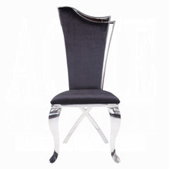 Silla auxiliar tapizada Cyrene de 43" de alto (juego de 2)