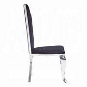 Silla auxiliar tapizada Cyrene de 43" de alto (juego de 2)