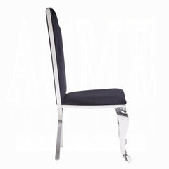 Silla auxiliar tapizada Cyrene de 43" de alto (juego de 2)