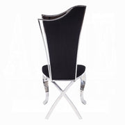 Silla auxiliar tapizada Cyrene de 43" de alto (juego de 2)