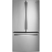  GE 36-inch, 27 cu. ft. French 3-Door Refrigerator with Internal Water Dispenser GNE27JYMFS IMAGE 1